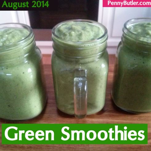 August Green Smoothies [Food Diary]