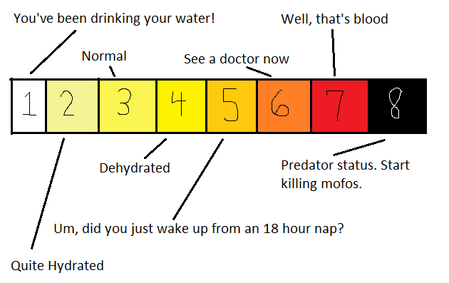 urine-colours