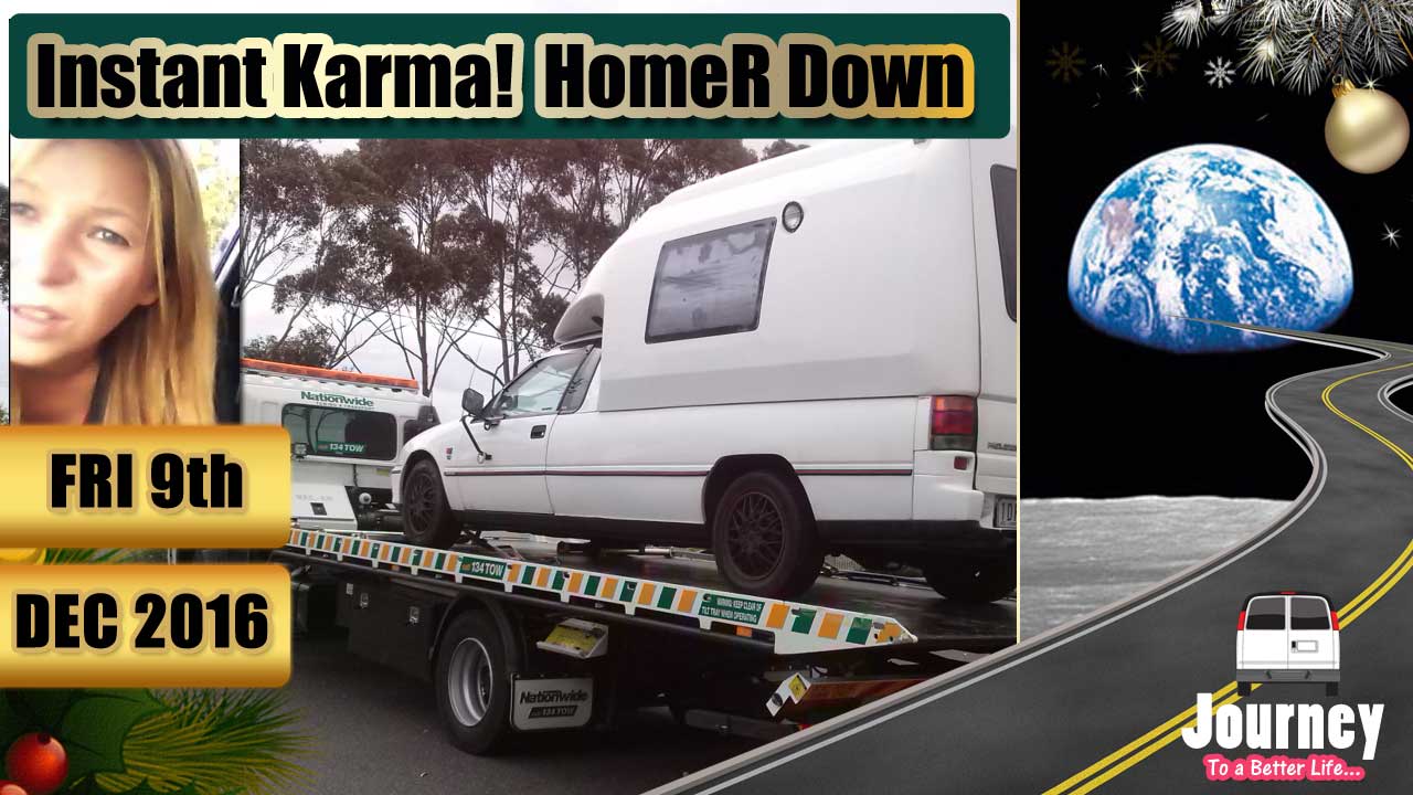 Instant Karma – HomeR is Down [Just whinging]