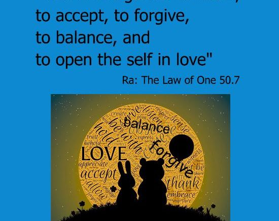 [Ra] Law of One – Exercises towards Acceleration