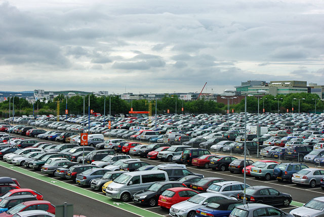 Even finding a car park can be a spiritual experience